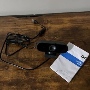 Onn 4K Webcam in Black